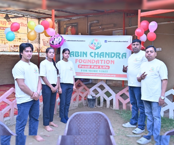 Volunteers showing transparency